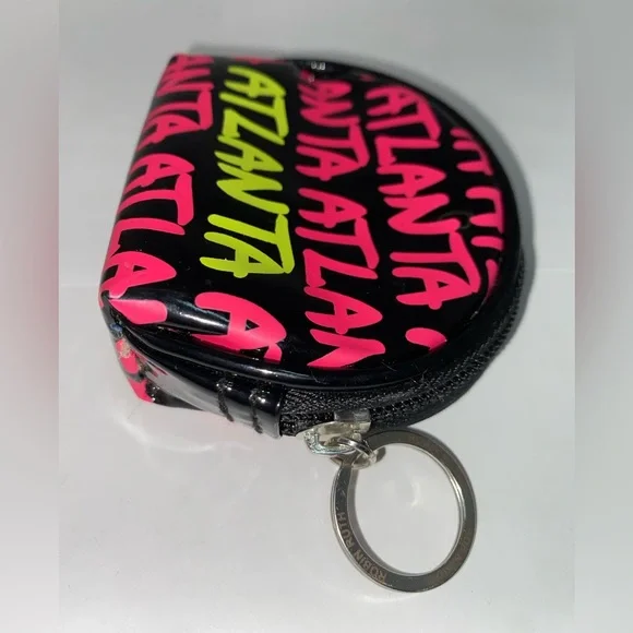 Robin Ruth Atlanta Coin Purse Keychain Zipper Mini - Picture 8 of 12